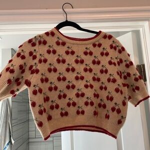 Cherry sweater